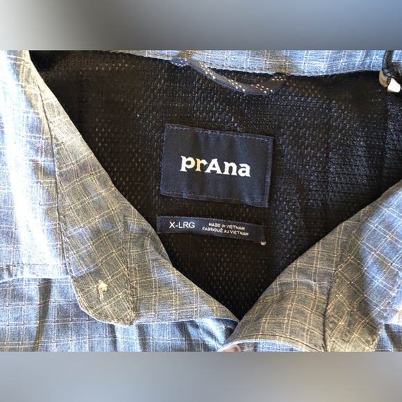 Prana men’s long sleeve button down shirt size xl - Picture 6 of 6
